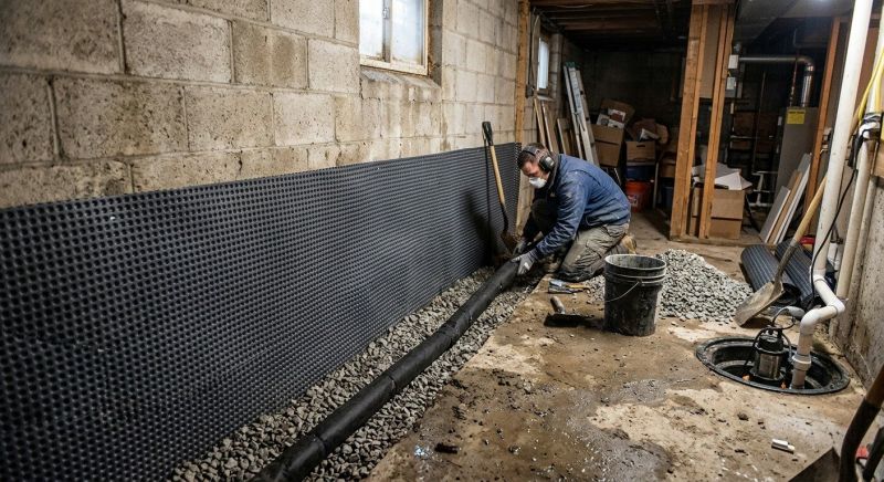 Basement Waterproofing in Fredericksburg, VA