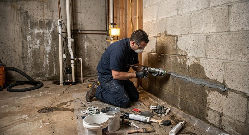 Basement Sealing Service in Fredericksburg, VA