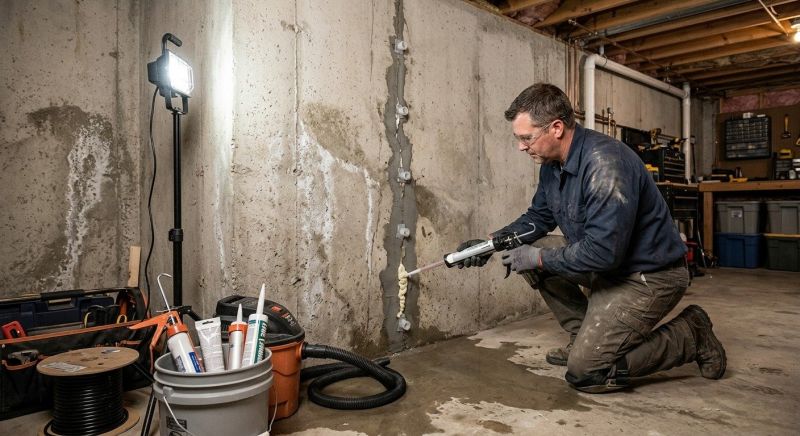 Basement Seepage Repair in Grand Rapids, MI