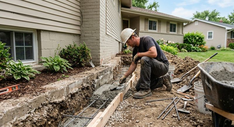 Concrete Footing Repair Service